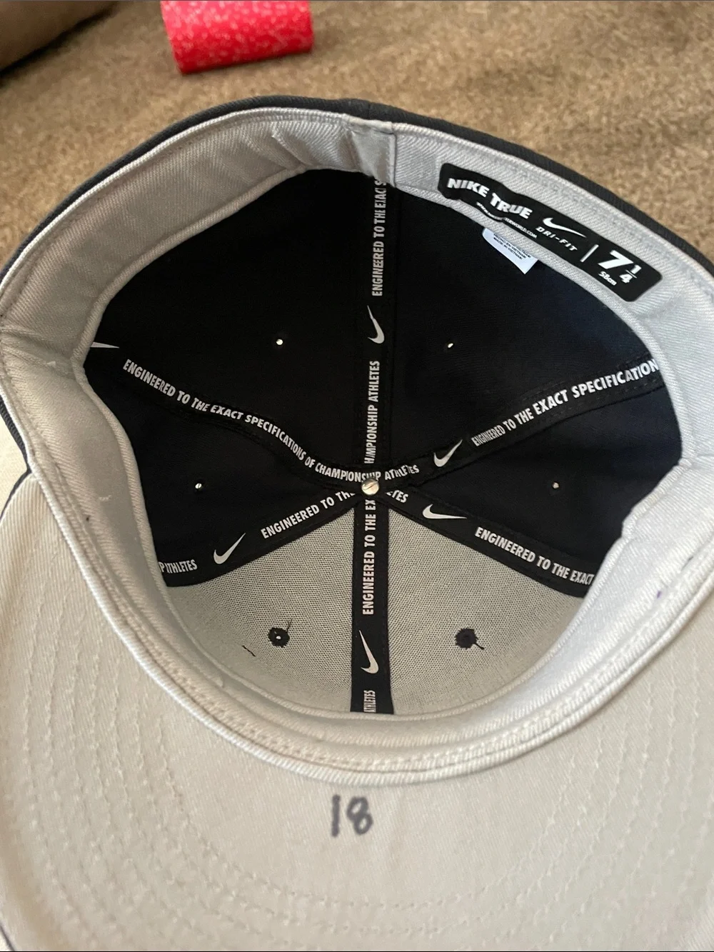 KS  Kstate Flat Brim Cap in Purple and Black